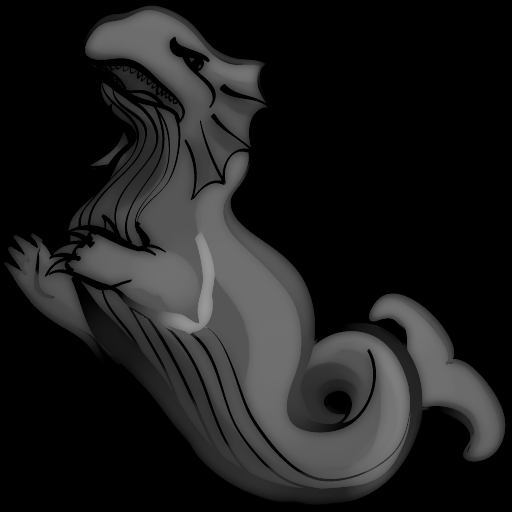 Figure traditionnelle — Baleine