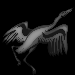 Figure traditionnelle — Grue