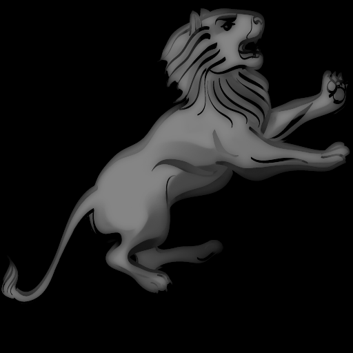 Figure traditionnelle — Lion