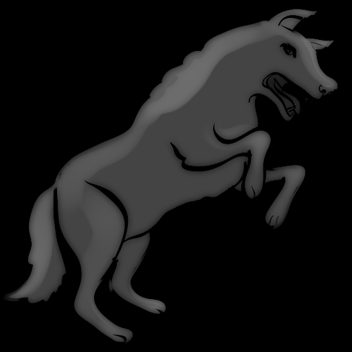 Figure traditionnelle — Loup