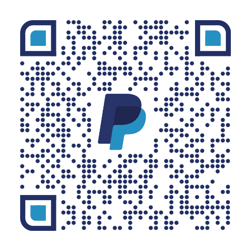 Code QR PayPal pour soutenir Universum